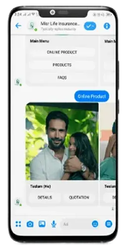 Facebook messenger chatbot