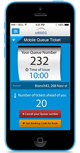 mobile queuing