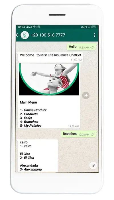 whatsapp chatbot